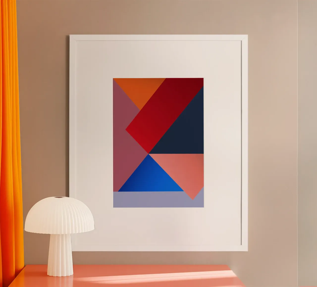 Chromatic Geometry #3 carta hahnemühle da My Tiny Home