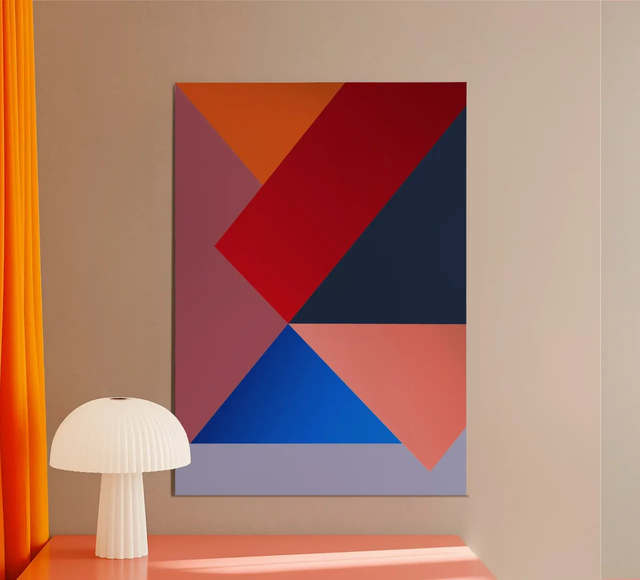 Chromatic Geometry #3 carta hahnemühle da My Tiny Home