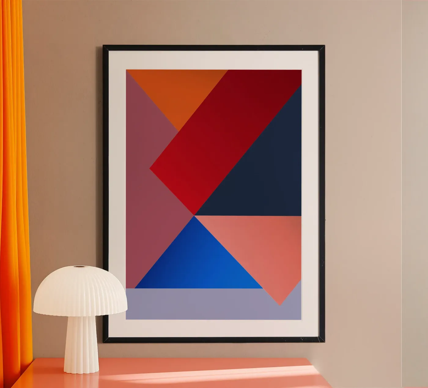 Chromatic Geometry #3 poster da My Tiny Home