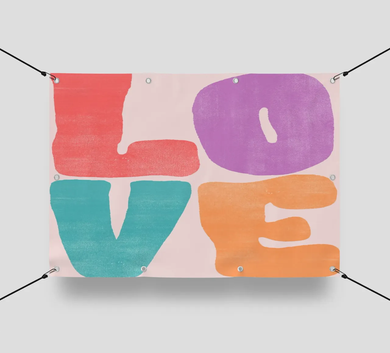 Bunte Liebe telo in pvc da Tabea Jule