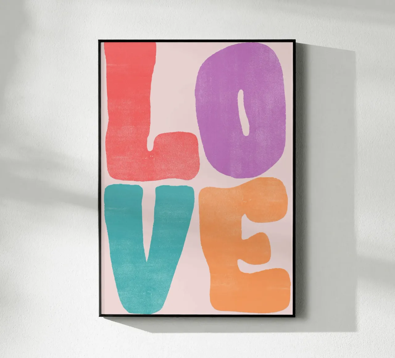 Bunte Liebe plexiglass da Tabea Jule