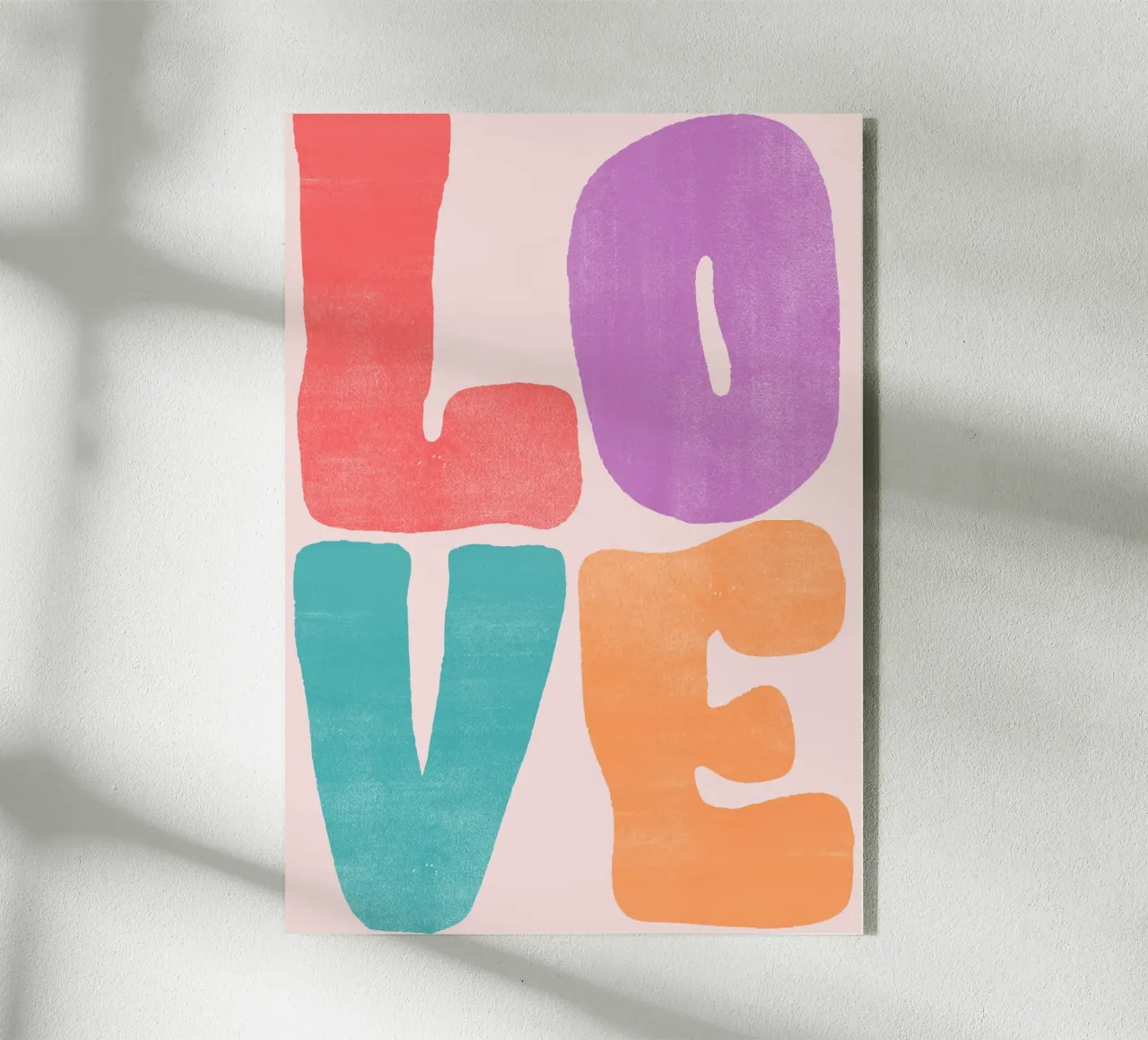 Bunte Liebe plexiglass da Tabea Jule