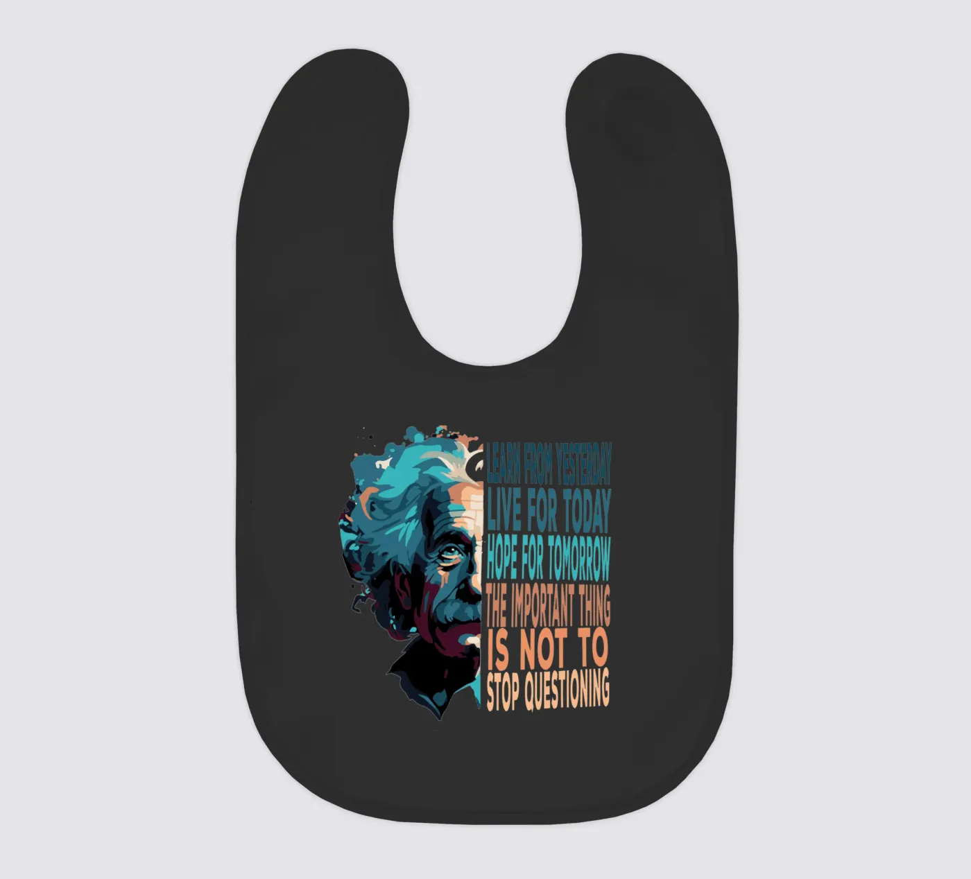 Albert Einstein Quote Babylätzchen von Gunawan Rb