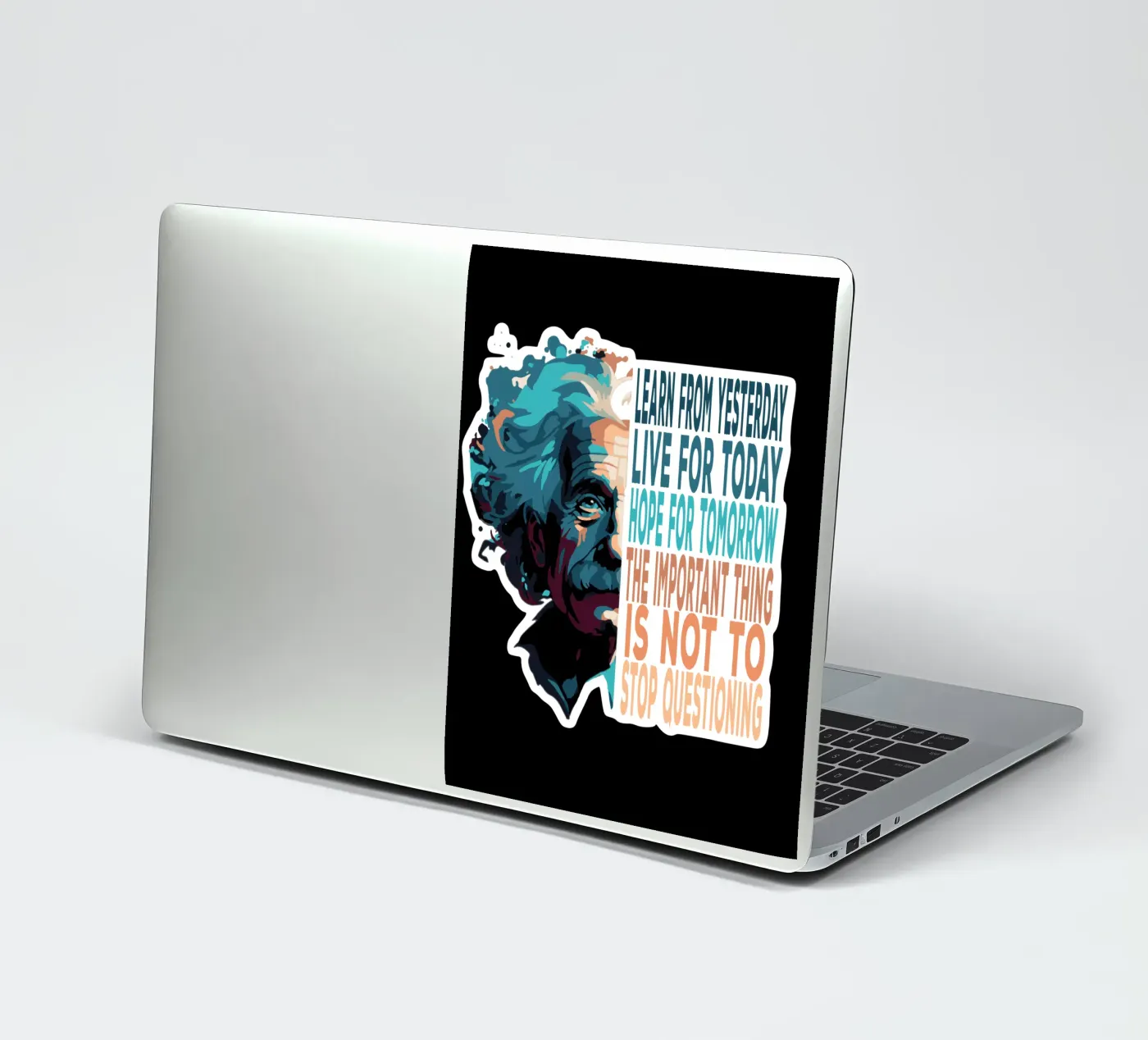 Albert Einstein Quote sticker by Gunawan Rb