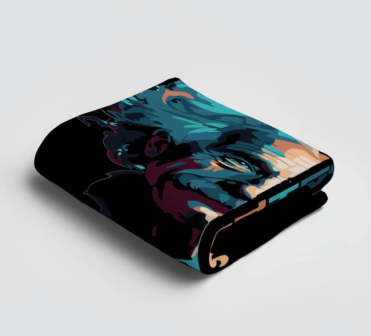 Albert Einstein Quote towel by Gunawan Rb