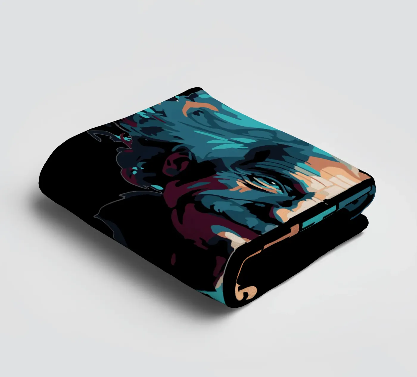 Albert Einstein Quote towel by Gunawan Rb