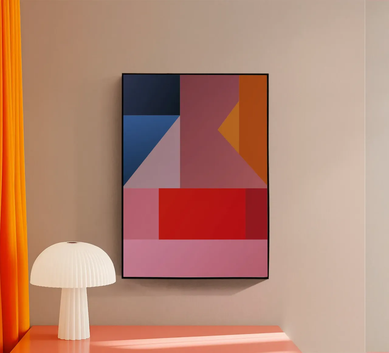 Chromatic Geometry #4 plexiglass da My Tiny Home