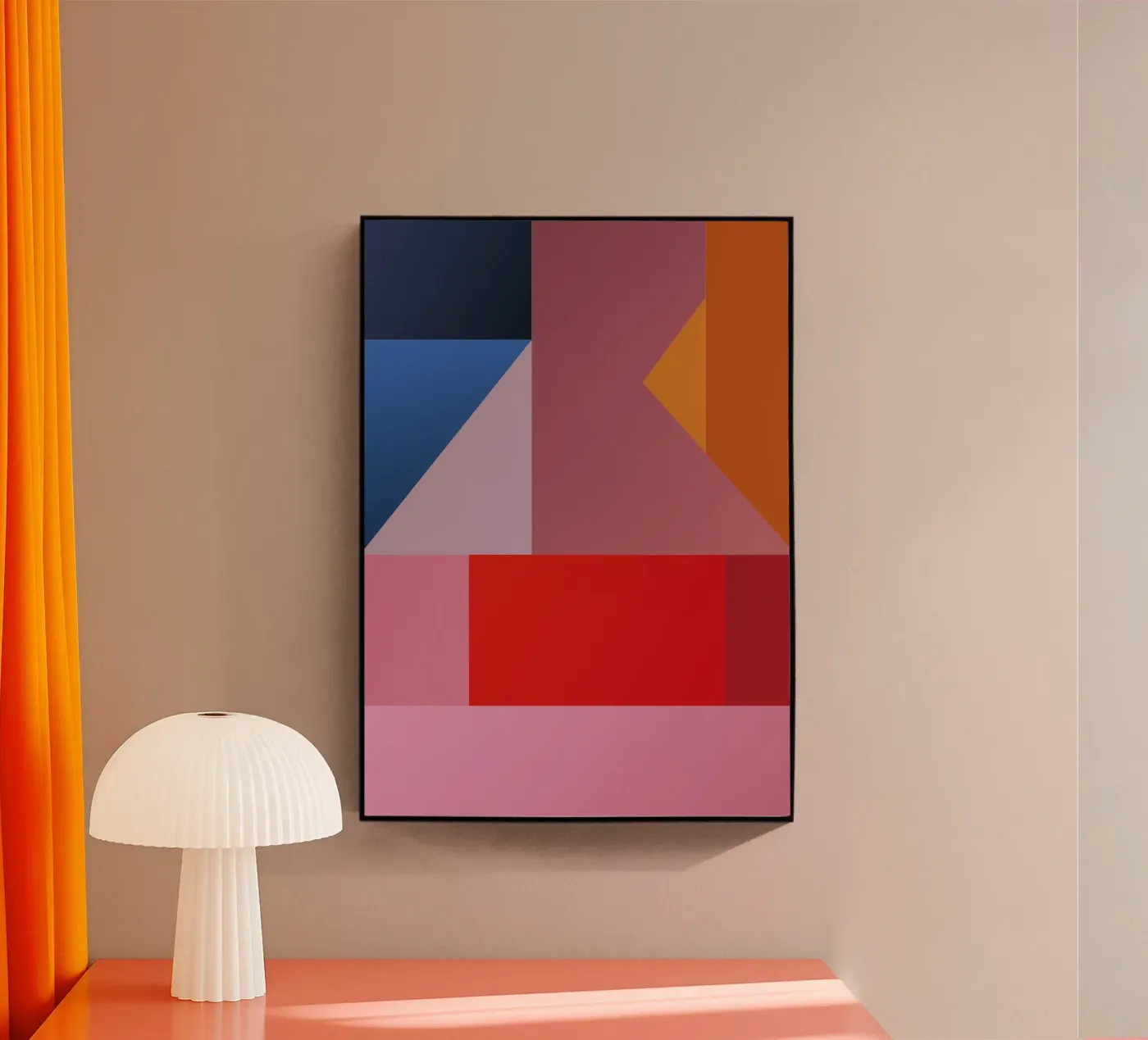 Chromatic Geometry #4 plexiglass da My Tiny Home