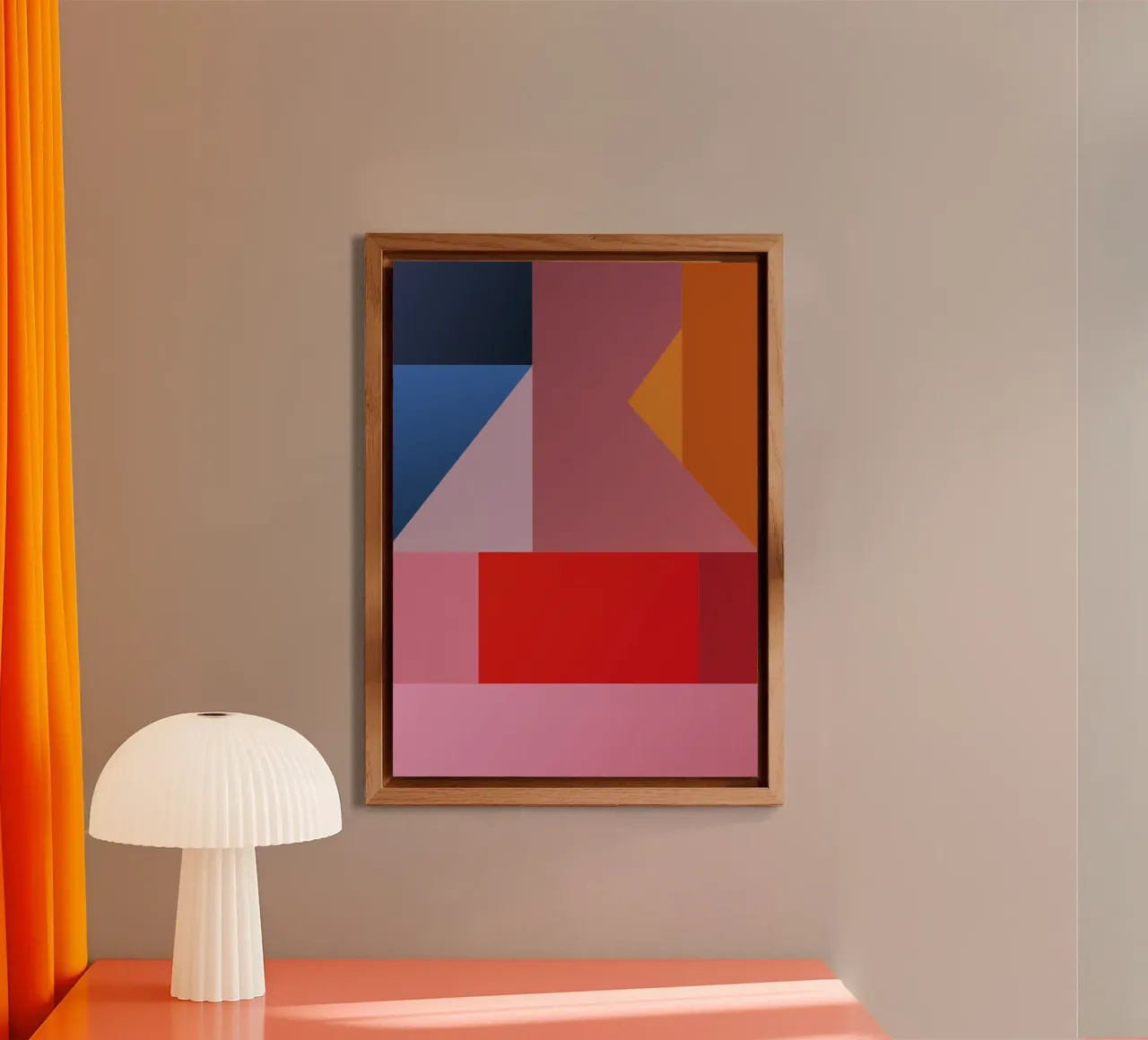 Chromatic Geometry #4 alluminio dibond da My Tiny Home