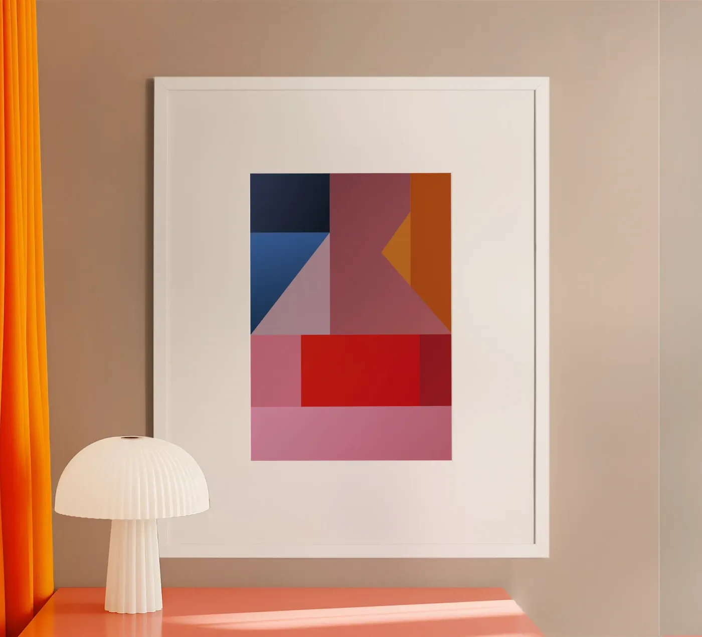 Chromatic Geometry #4 poster by My Tiny Home