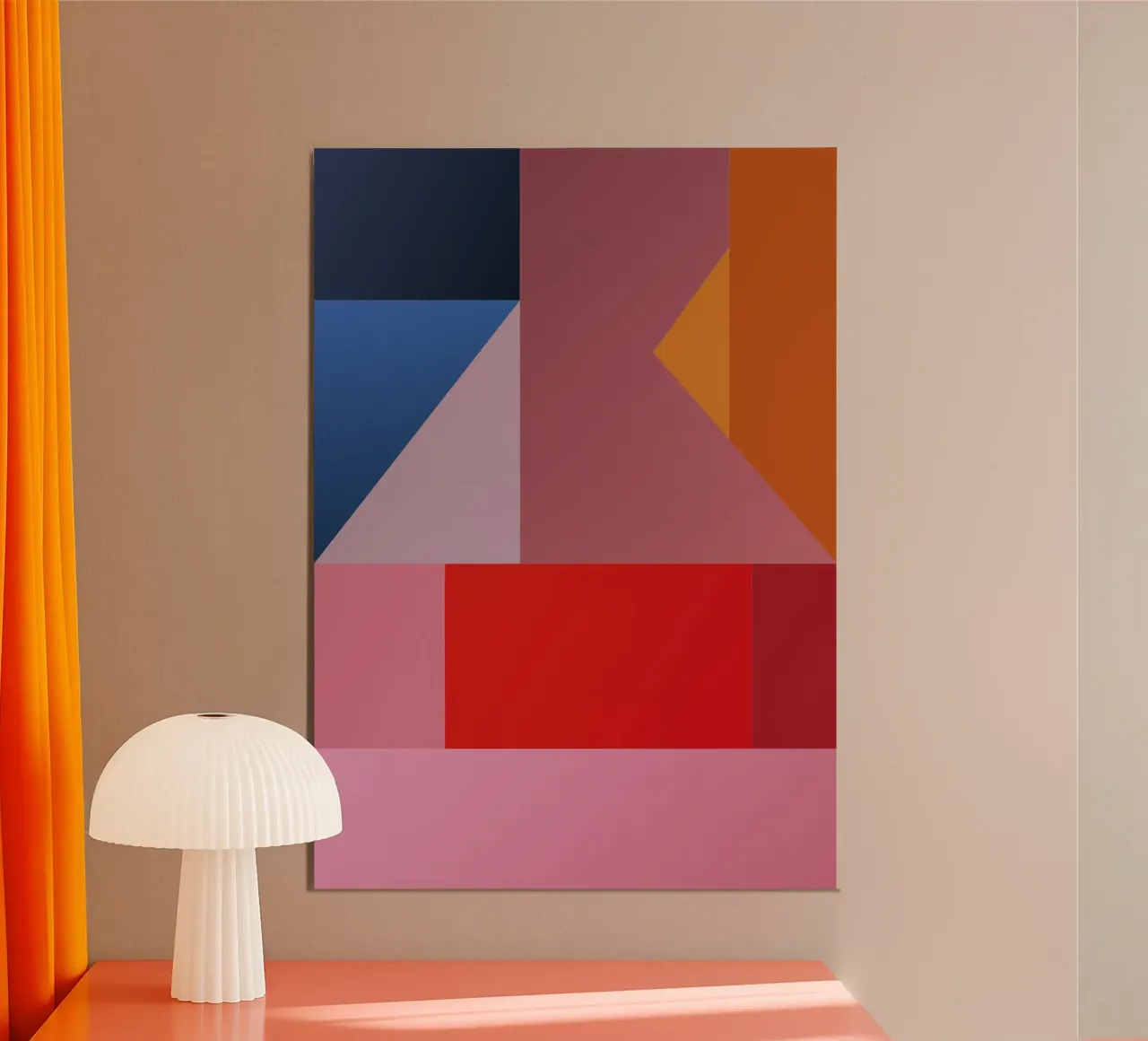 Chromatic Geometry #4 carta hahnemühle da My Tiny Home