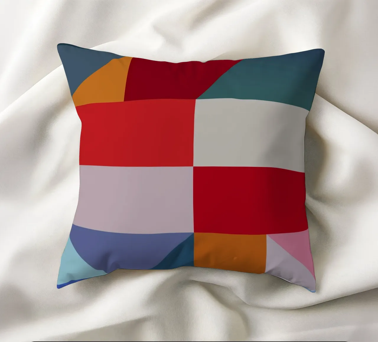 Chromatic Geometry #5 cuscino da My Tiny Home