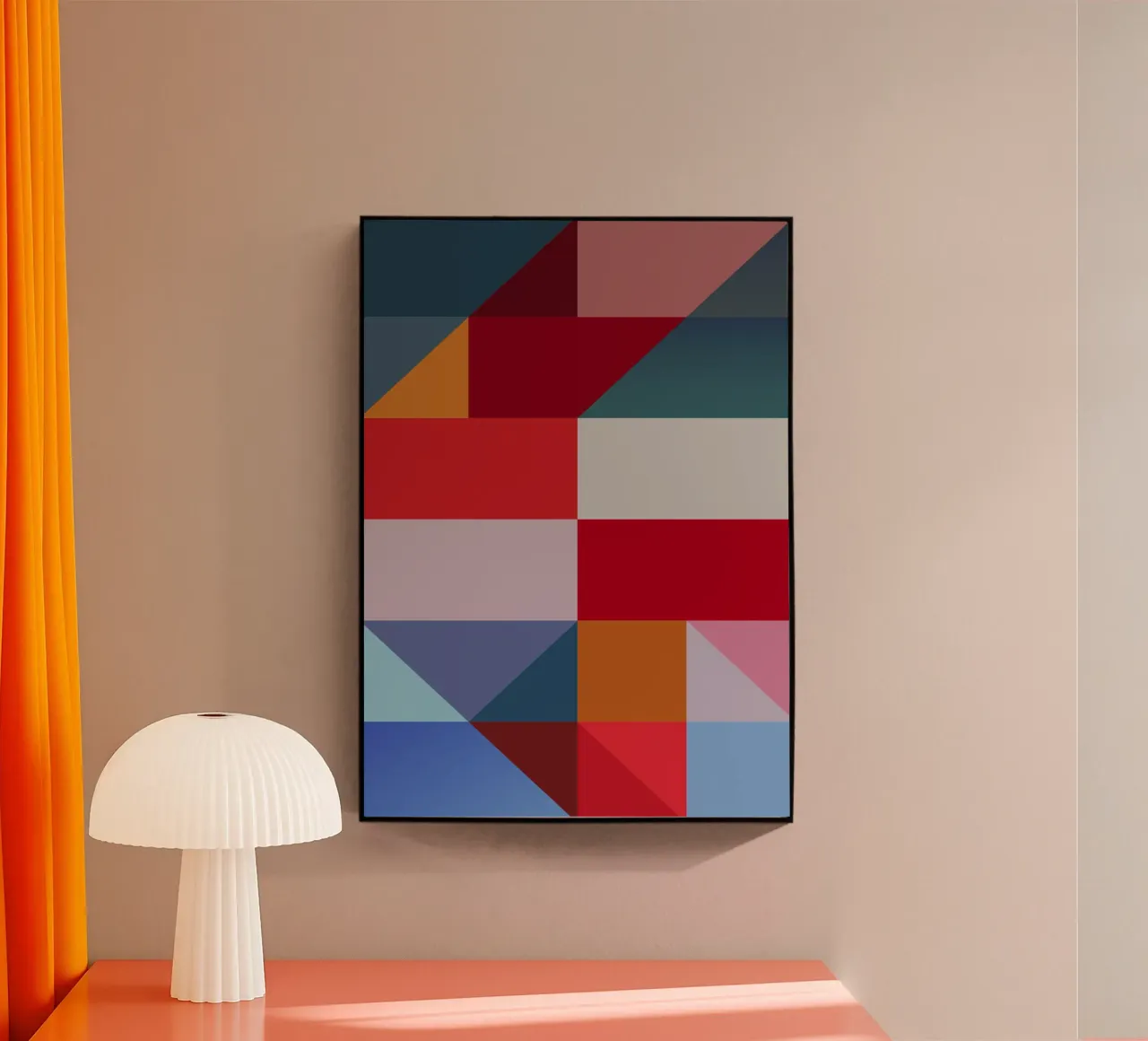 Chromatic Geometry #5 plexiglass da My Tiny Home