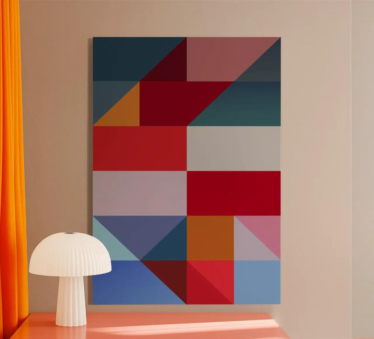 Chromatic Geometry #5 plexiglass da My Tiny Home