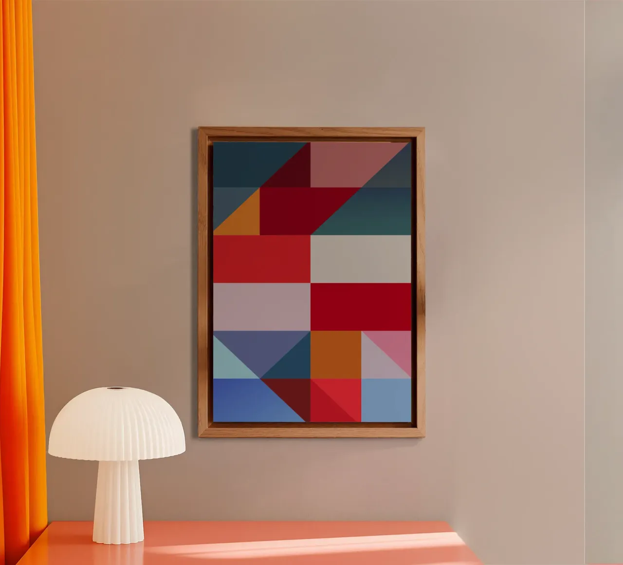 Chromatic Geometry #5 alluminio dibond da My Tiny Home