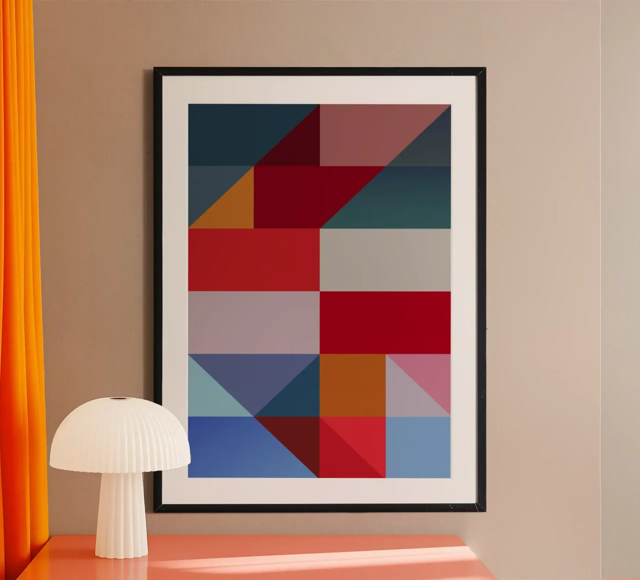 Chromatic Geometry #5 carta hahnemühle da My Tiny Home