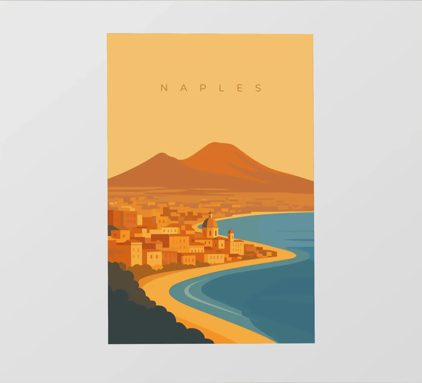 Naples pellicola backlit da minimalist designs