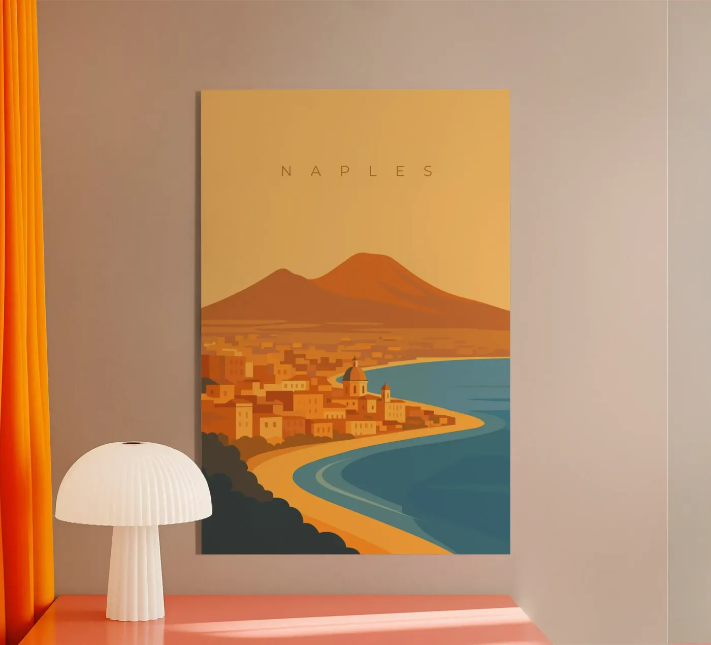 Naples acrylic glass by minimalist designs