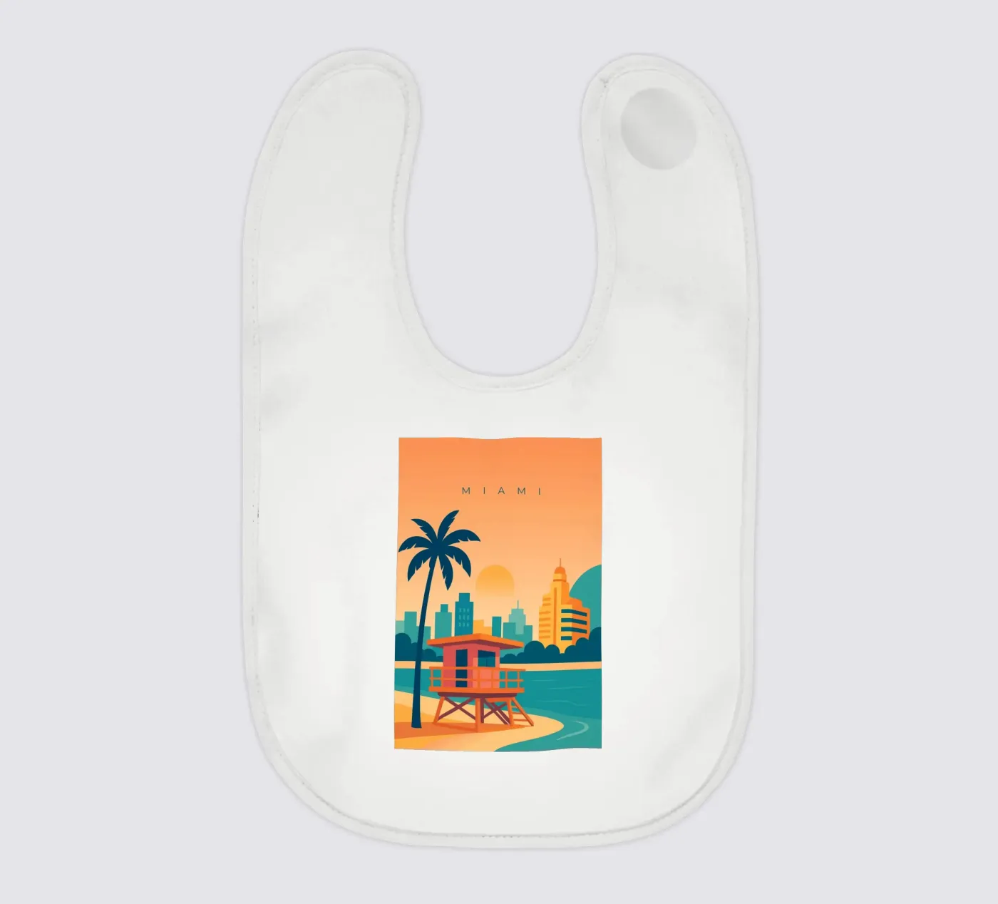 Miami bavaglino da minimalist designs