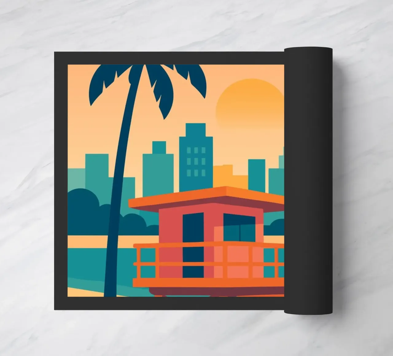 Miami doormat by minimalist designs