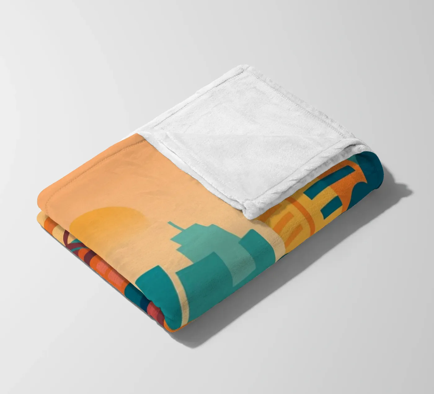 Miami coperta in pile da minimalist designs