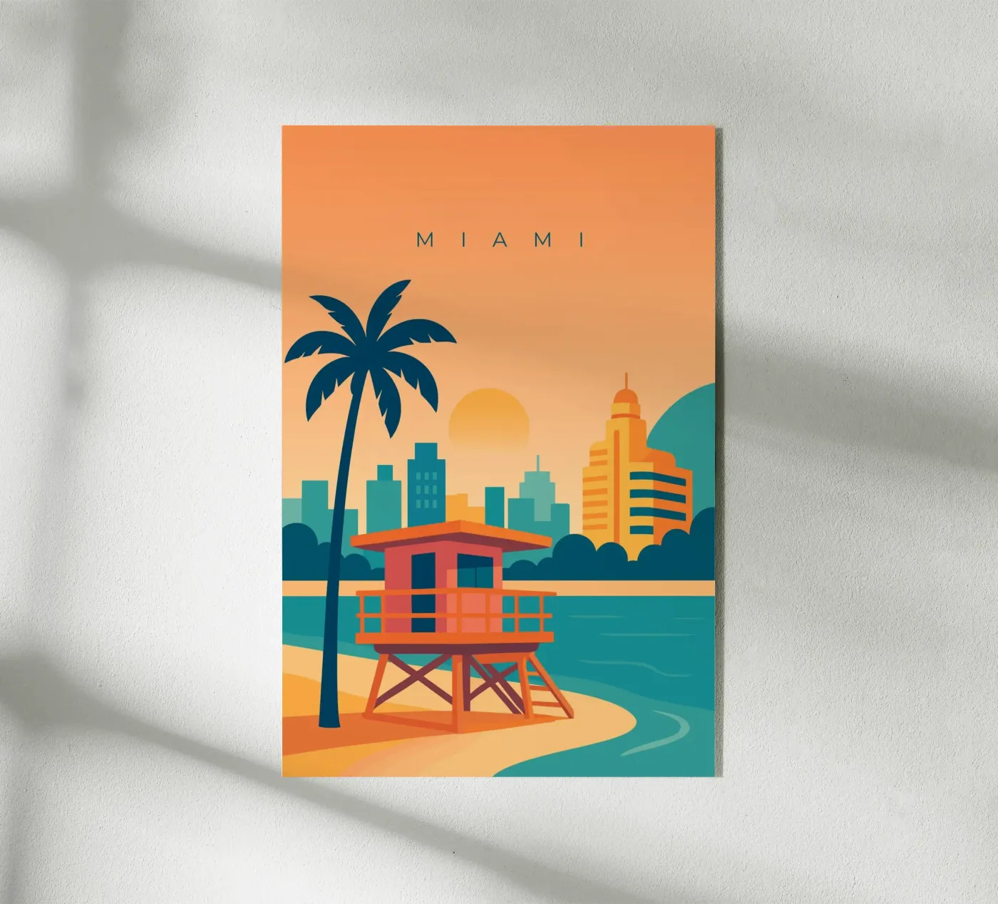 Miami acryl van minimalist designs