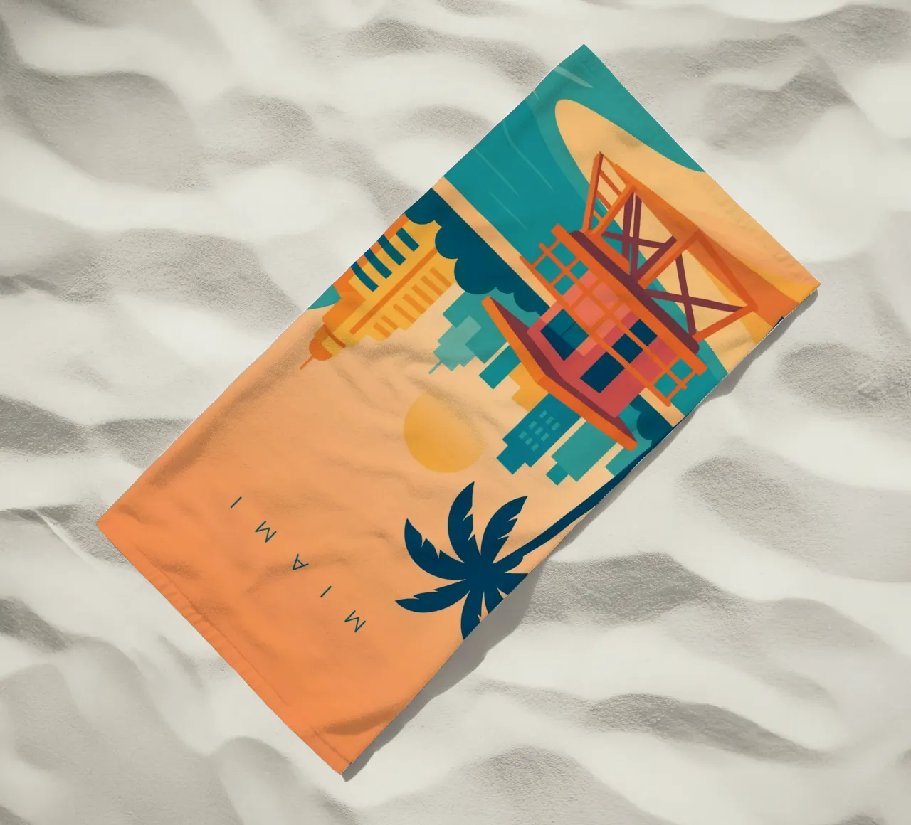 Miami telo mare da minimalist designs