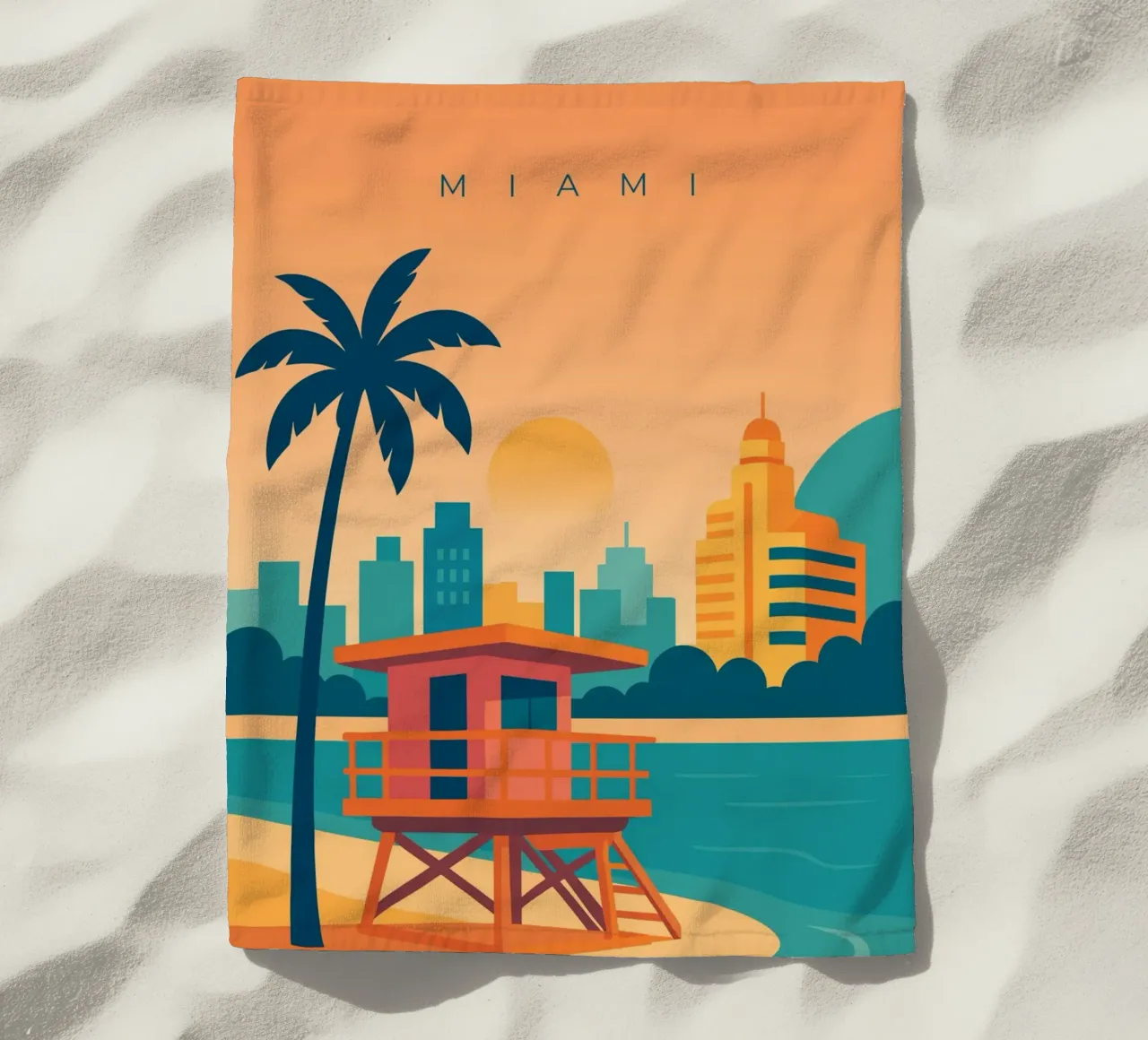 Miami telo mare da minimalist designs