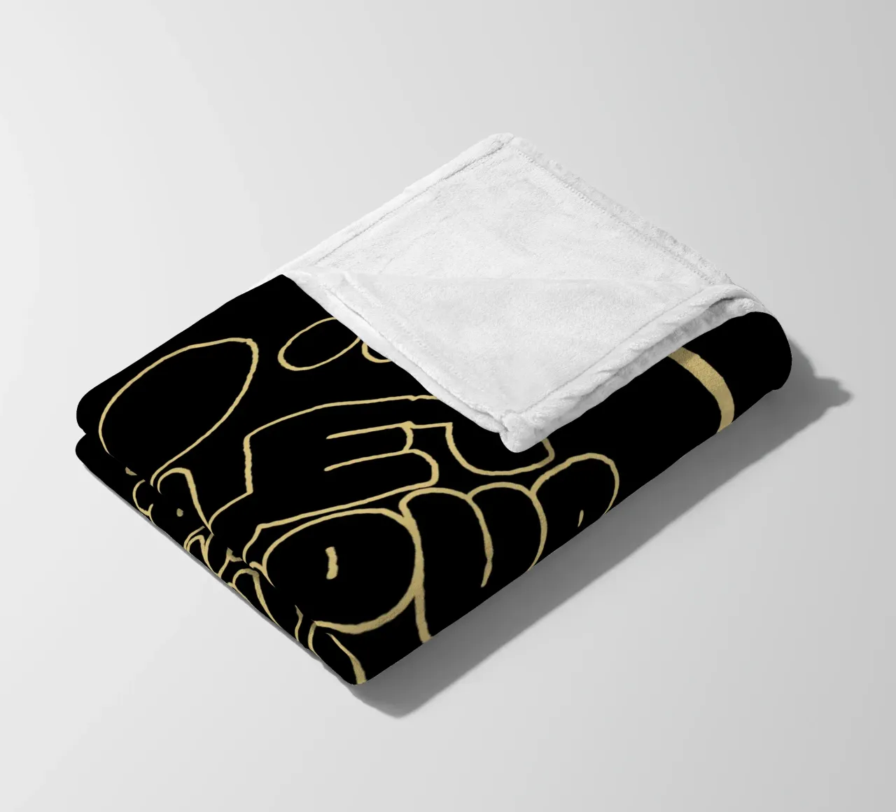 Let your footprint move forward fleece blanket by Gunawan Rb