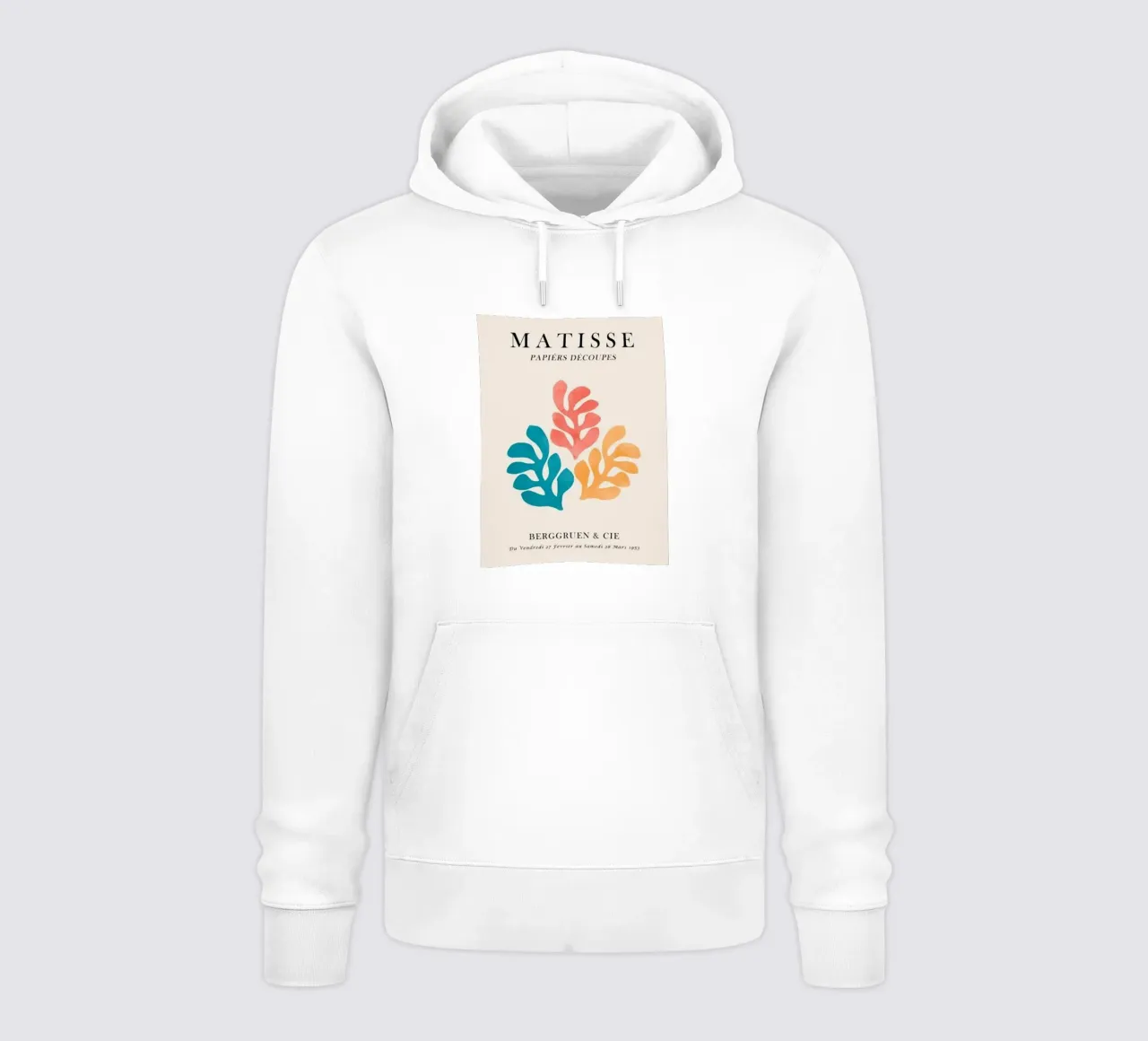 alghe colorate henri matisse felpa con cappuccio da walker shop