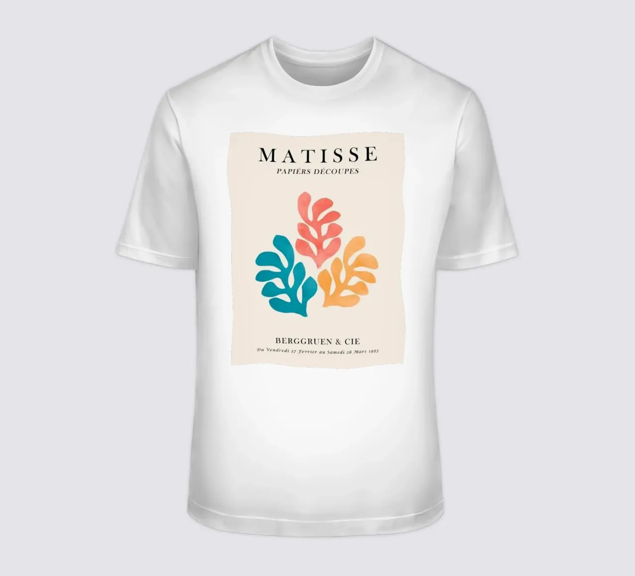 alghe colorate henri matisse t-shirt da walker shop