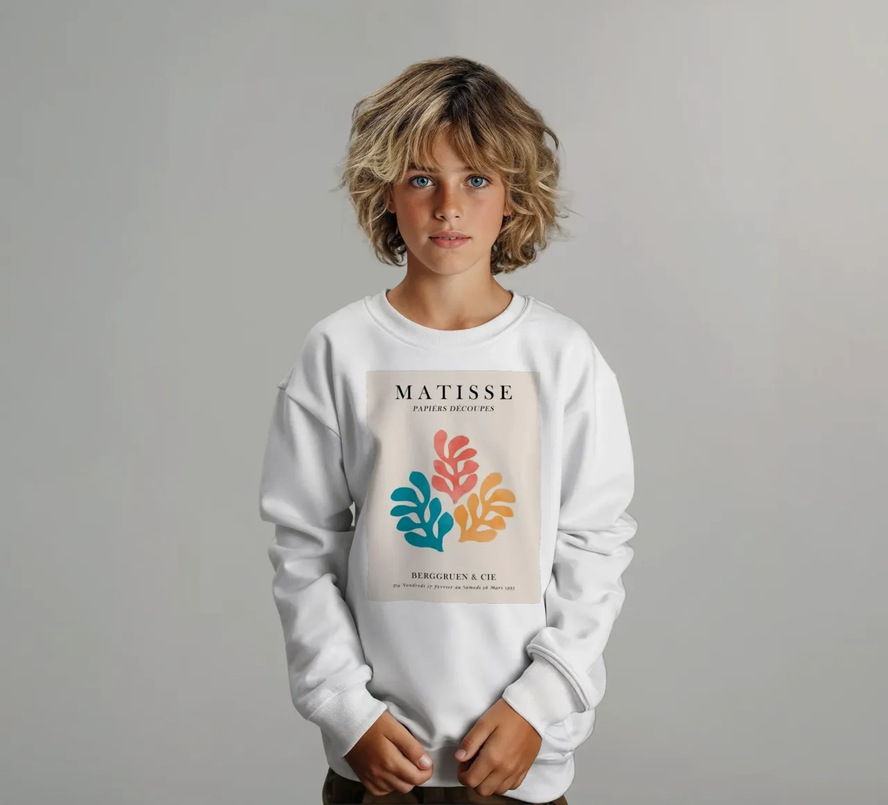 alghe colorate henri matisse felpa bambino da walker shop