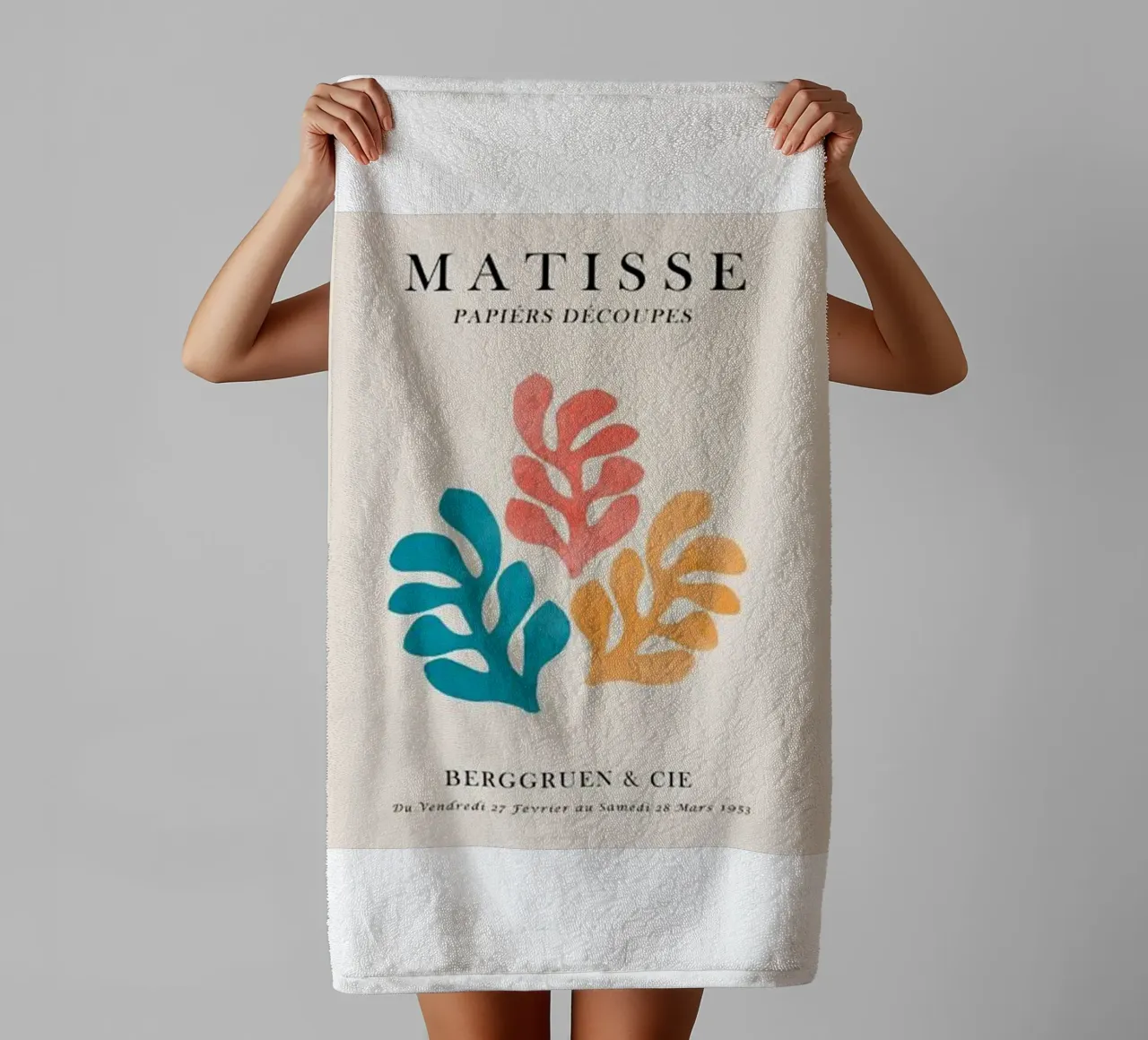 alghe colorate henri matisse asciugamano da bagno da walker shop