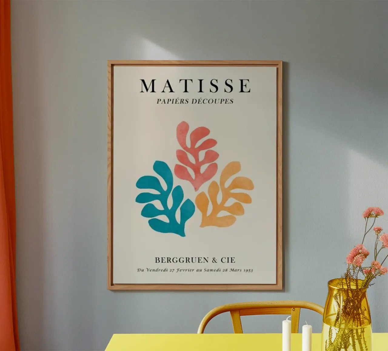 alghe colorate henri matisse alluminio dibond da walker shop