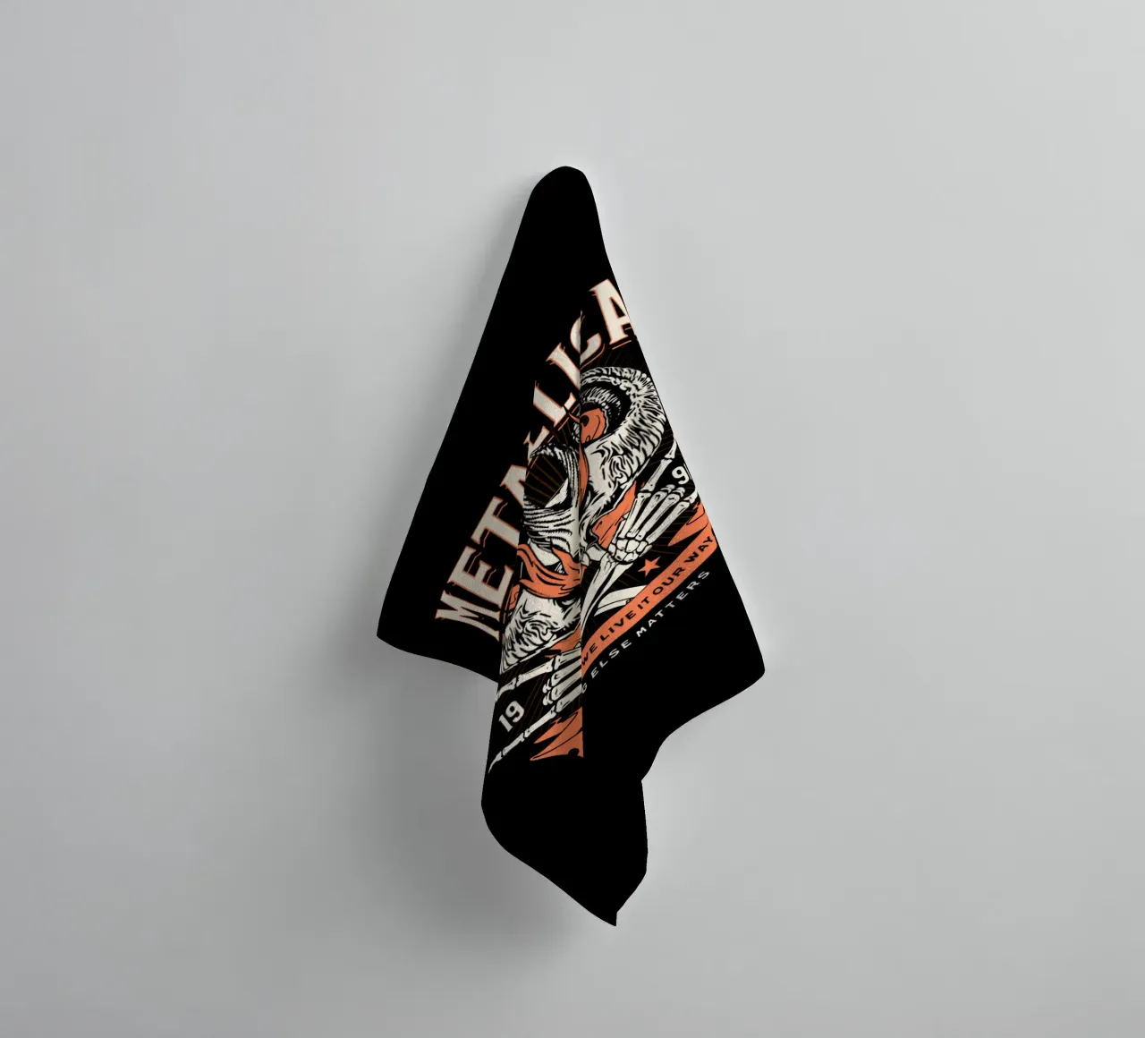 Life is ours we live it our way towel by Gunawan Rb