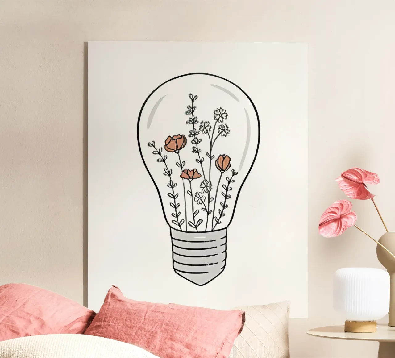 Freschezza nella lampada plexiglass da furrrstore