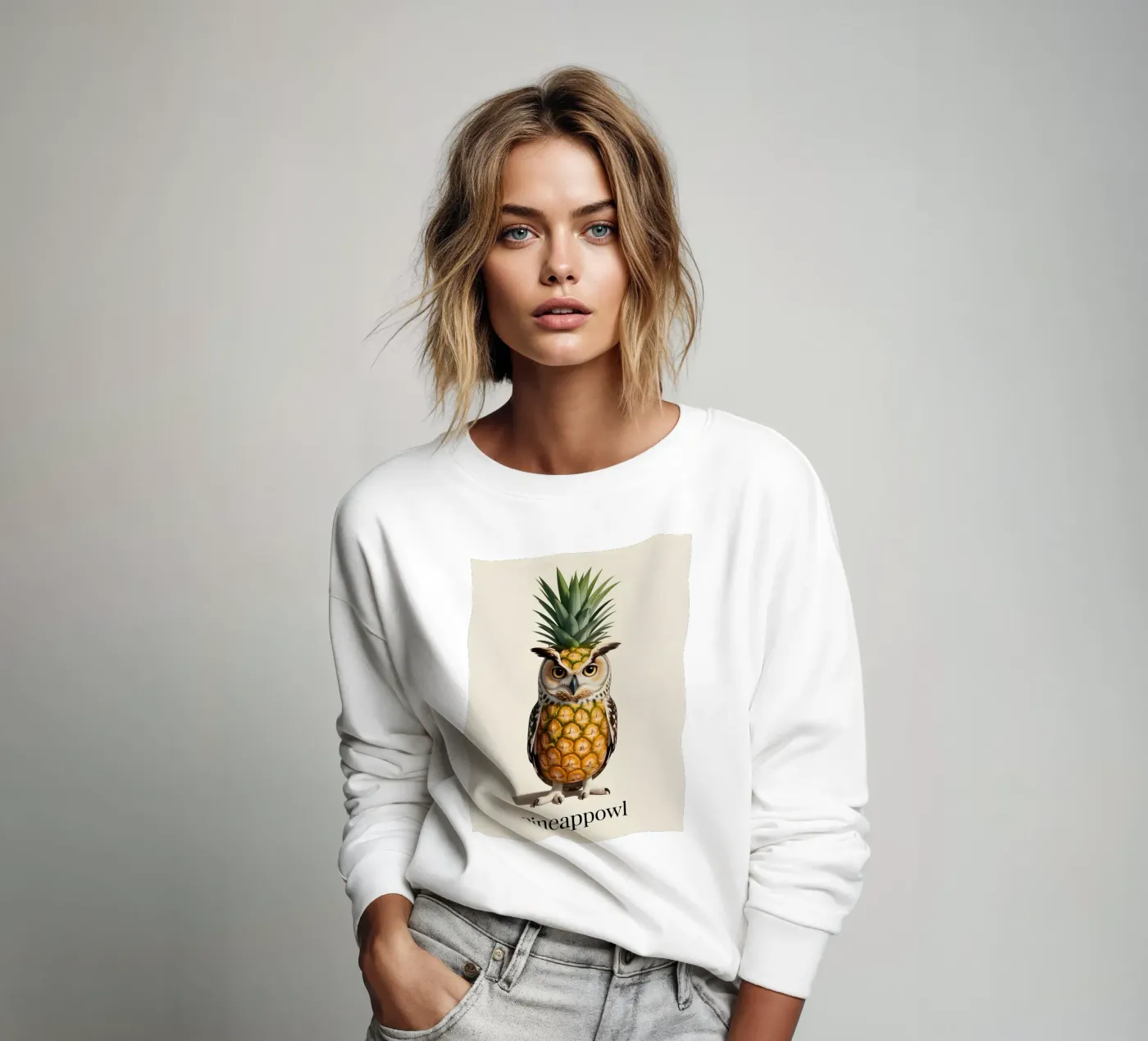 Pineappowl sweatshirt by uniqe world