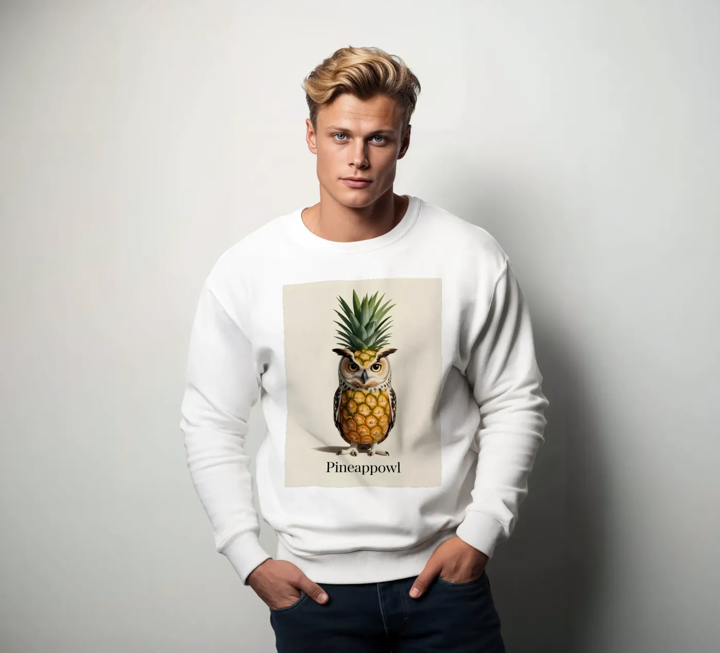 Pineappowl sweatshirt by uniqe world