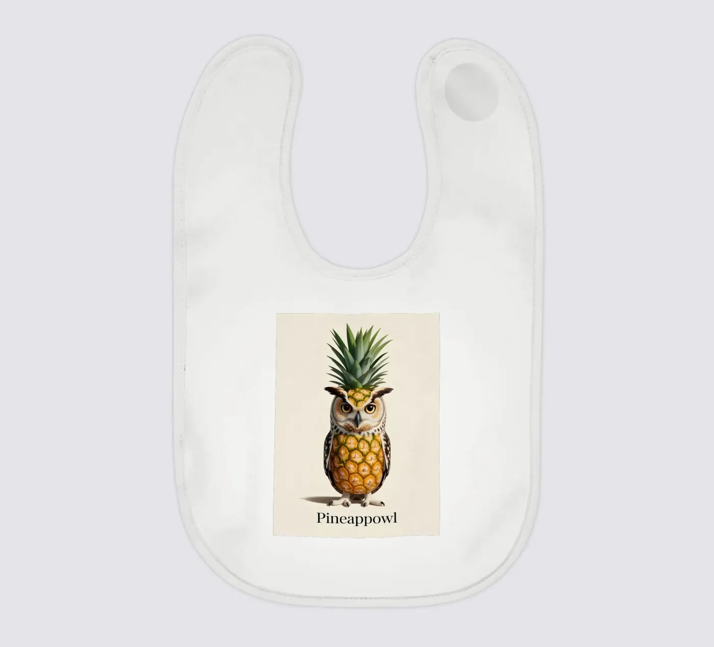 Pineappowl baby bib by uniqe world