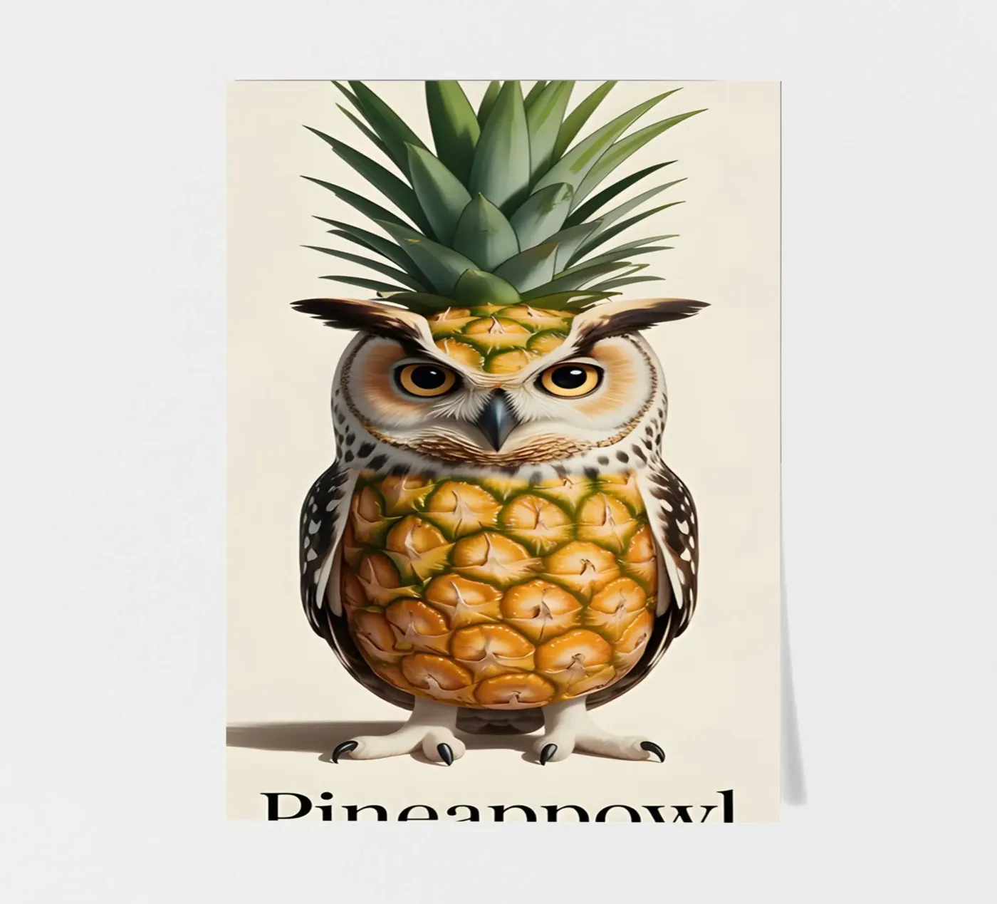 Pineappowl sticker sheet by uniqe world