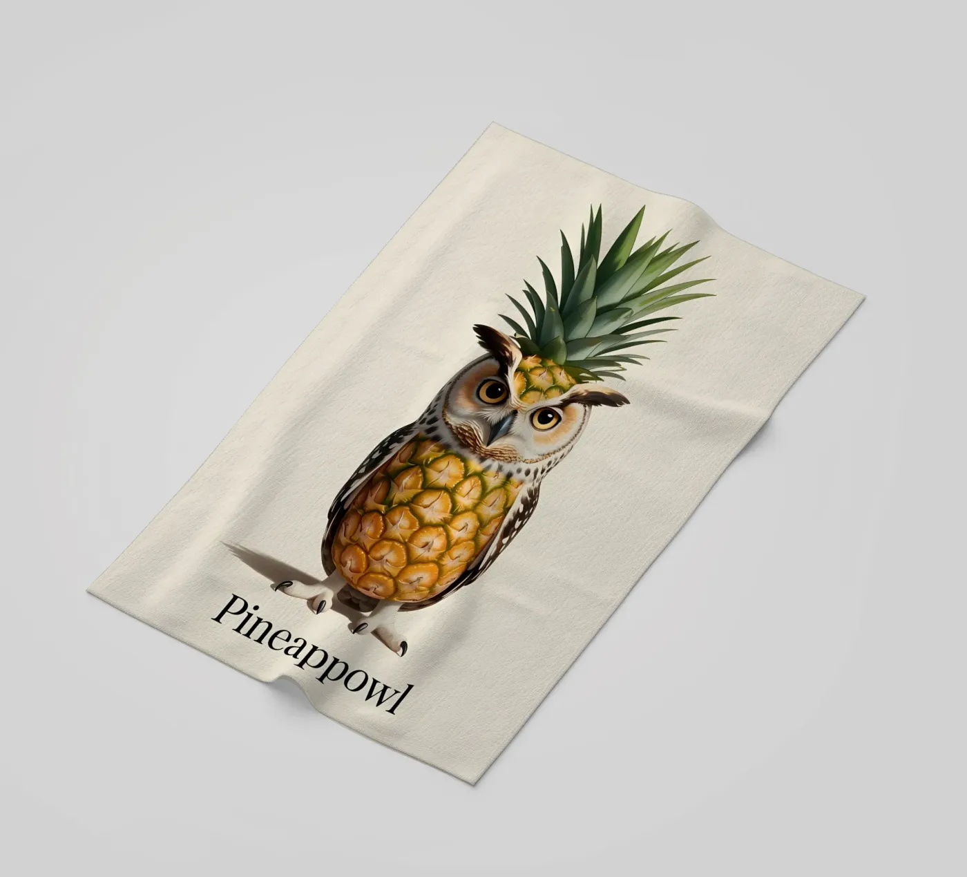 Pineappowl beach towel by uniqe world