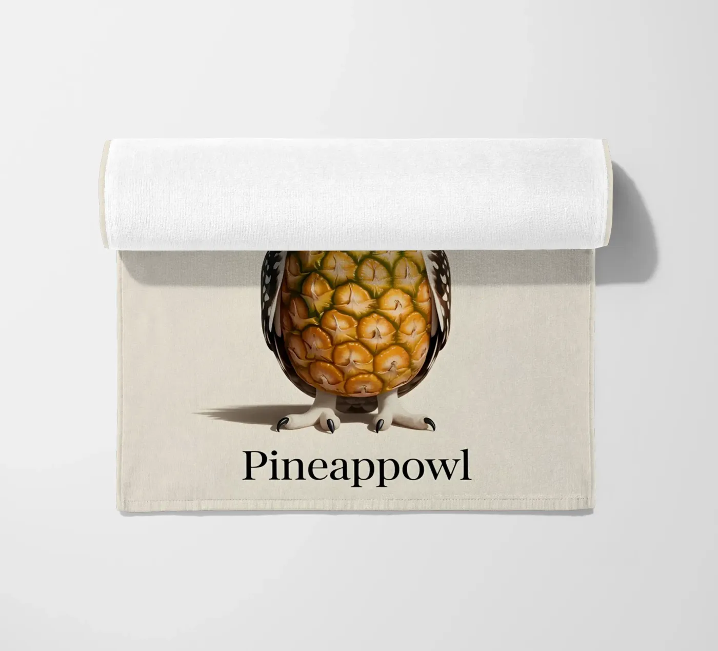 Pineappowl beach towel by uniqe world