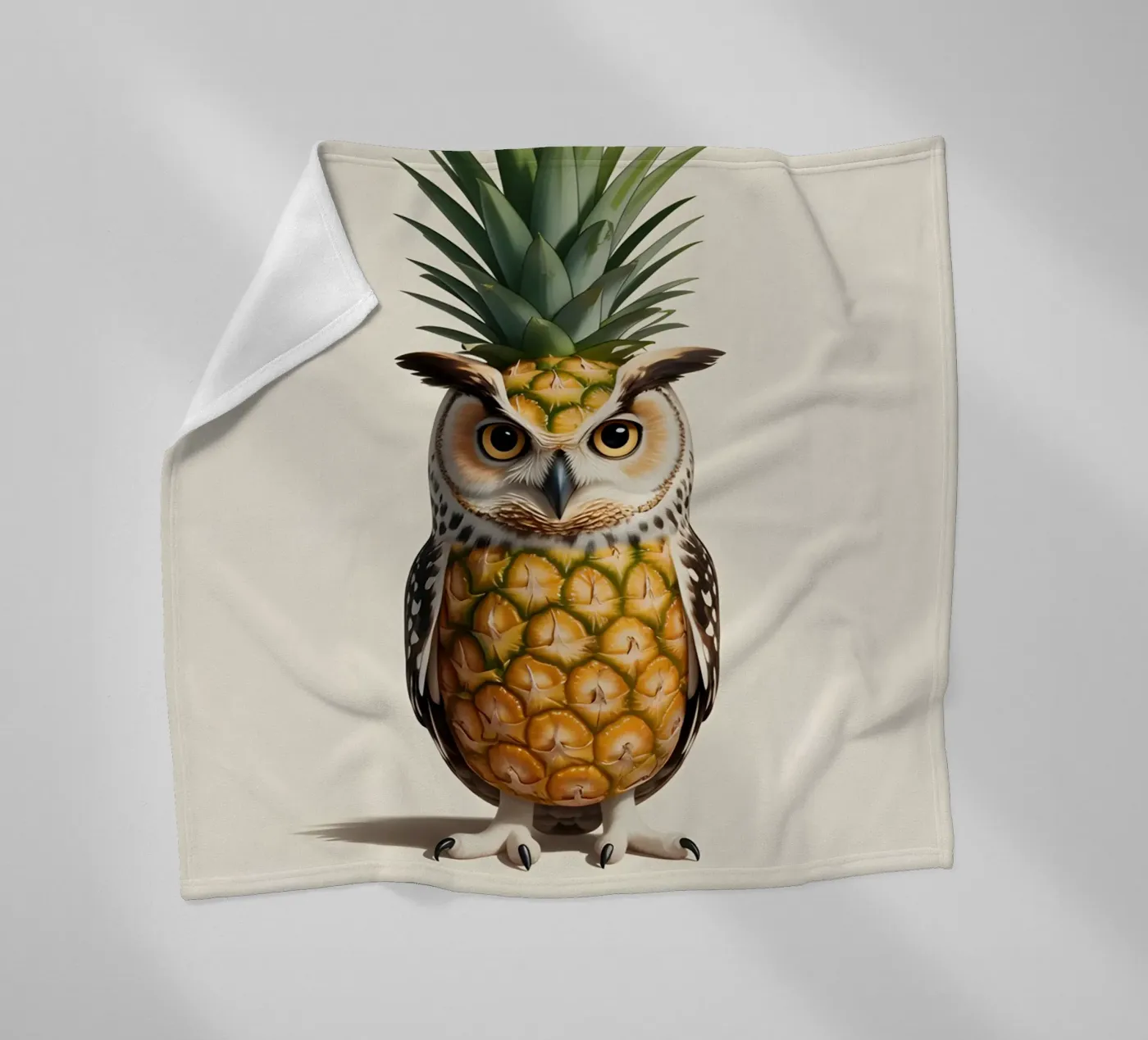 Ananas plaid polaire de uniqe world