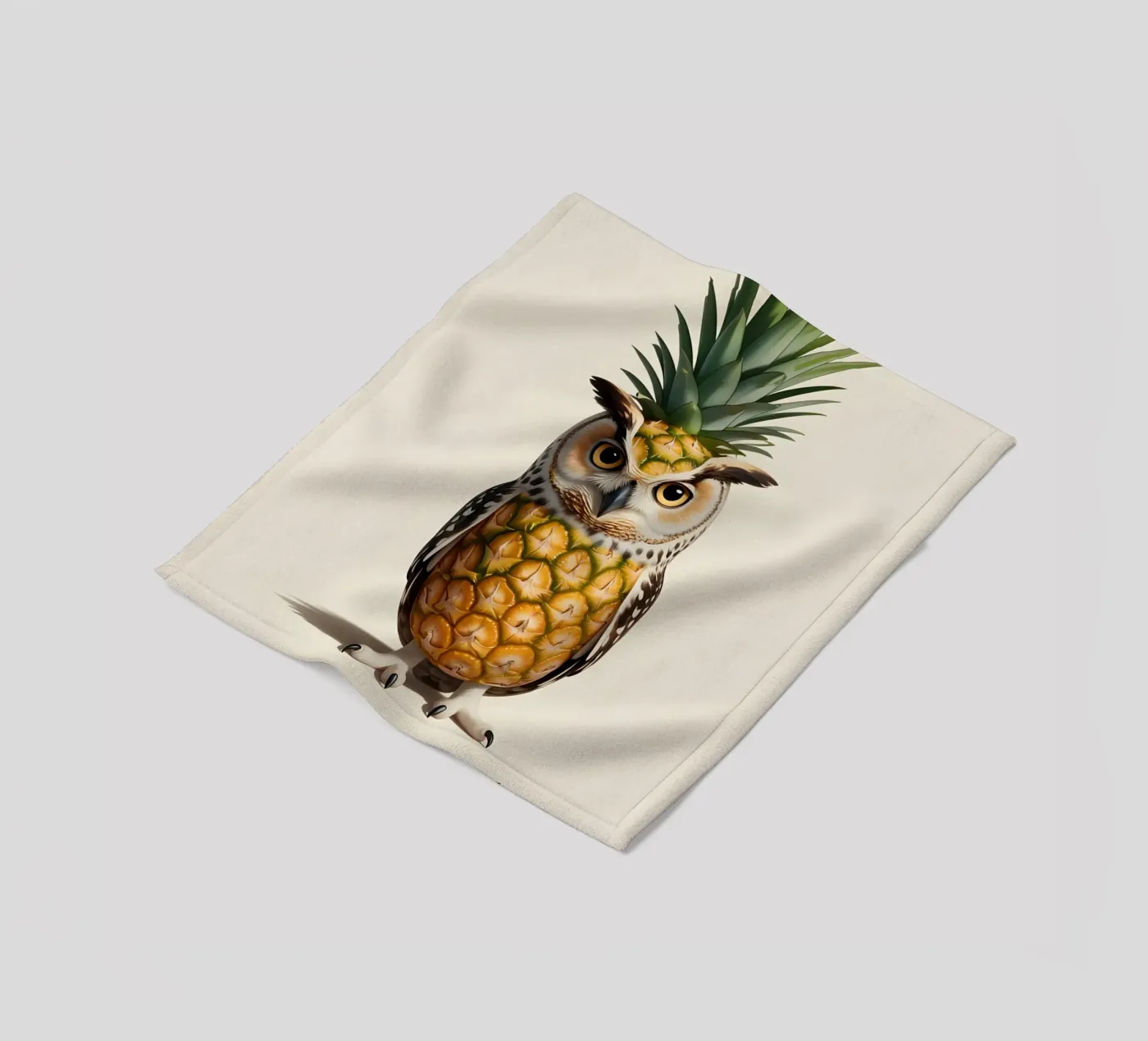 Ananas plaid polaire de uniqe world