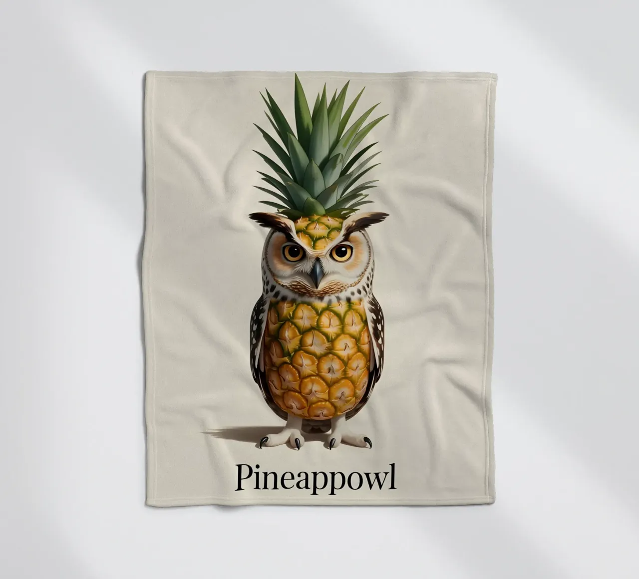 Pineappowl Fleecedecke von uniqe world
