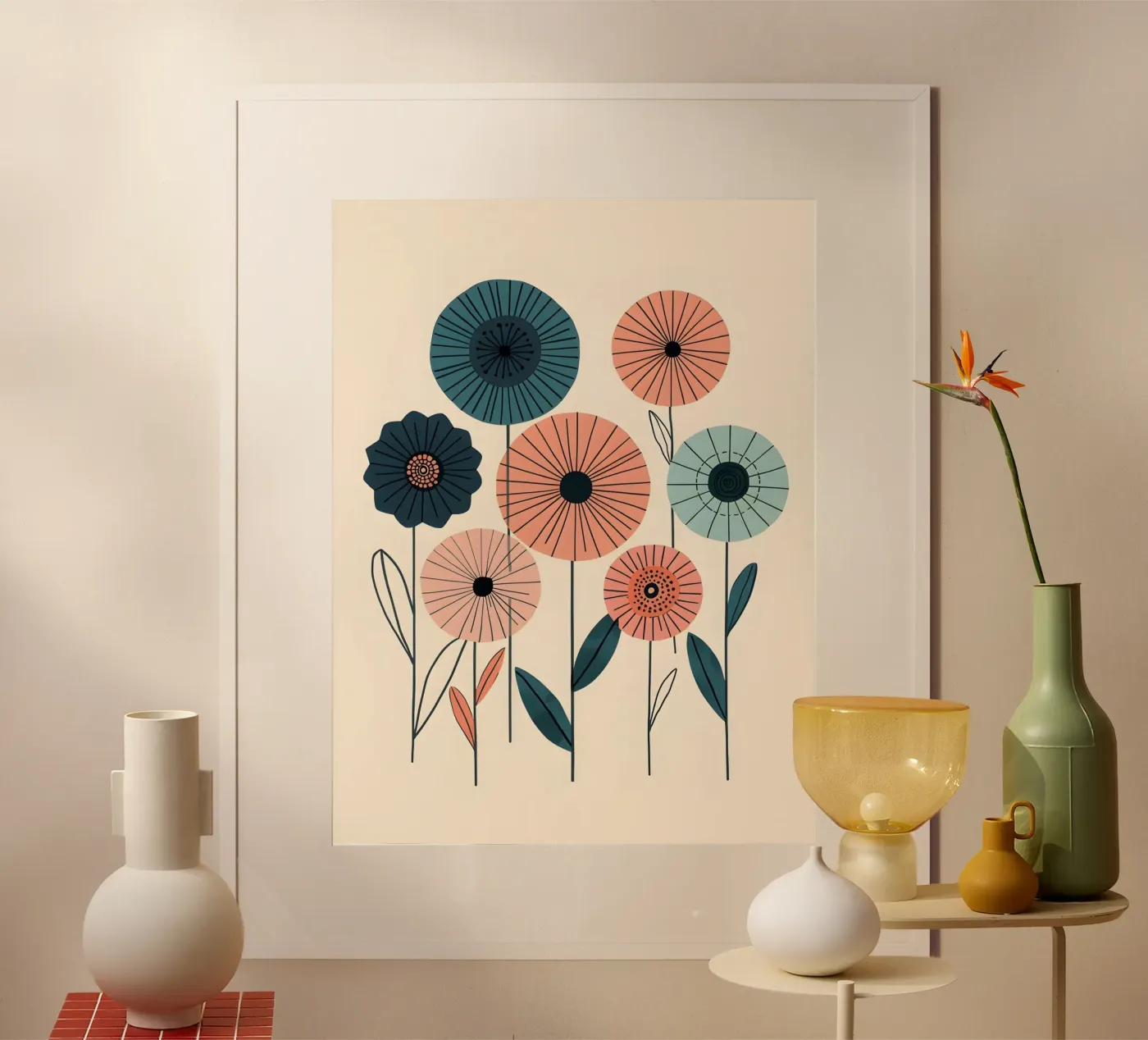 Spring flowers poster by uniqe world