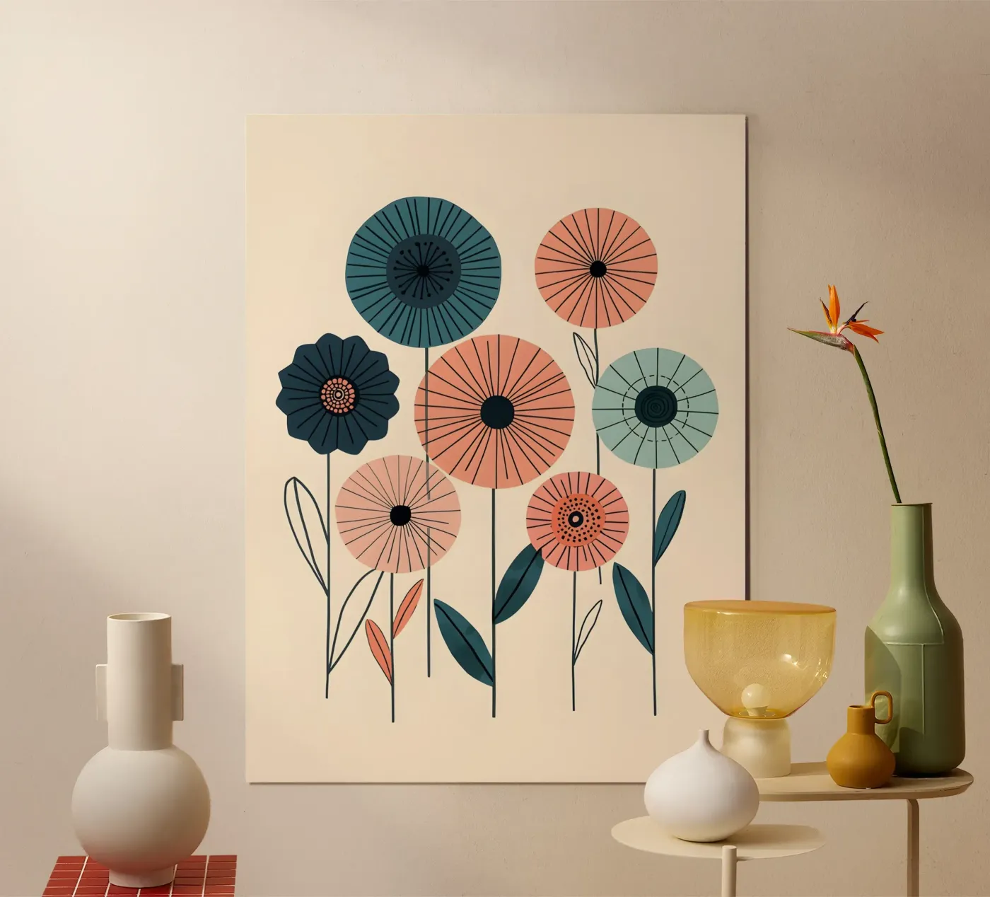 Spring flowers poster by uniqe world