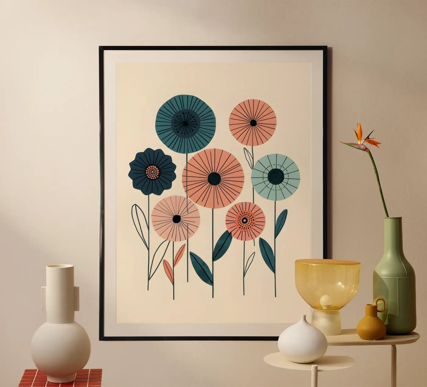 Spring flowers poster by uniqe world