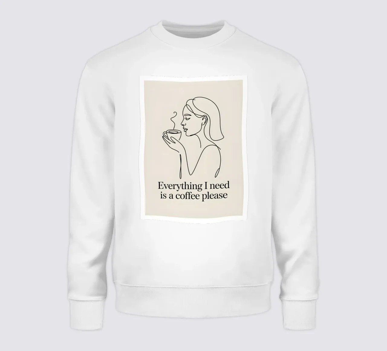 Amante del caffè felpa da uniqe world