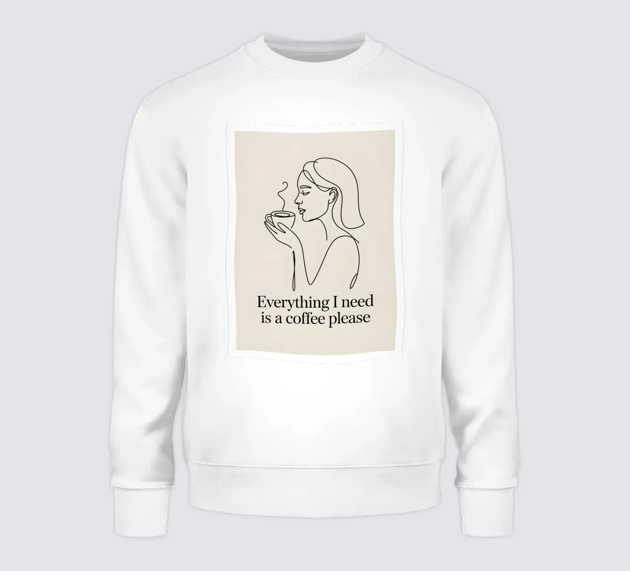 Amante del caffè felpa da uniqe world